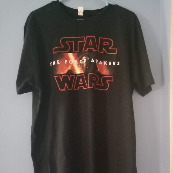 Star Wars The Force Awakens Kylo Ren Short Sleeve T-Shirt Size XL - Picture 1 of 5